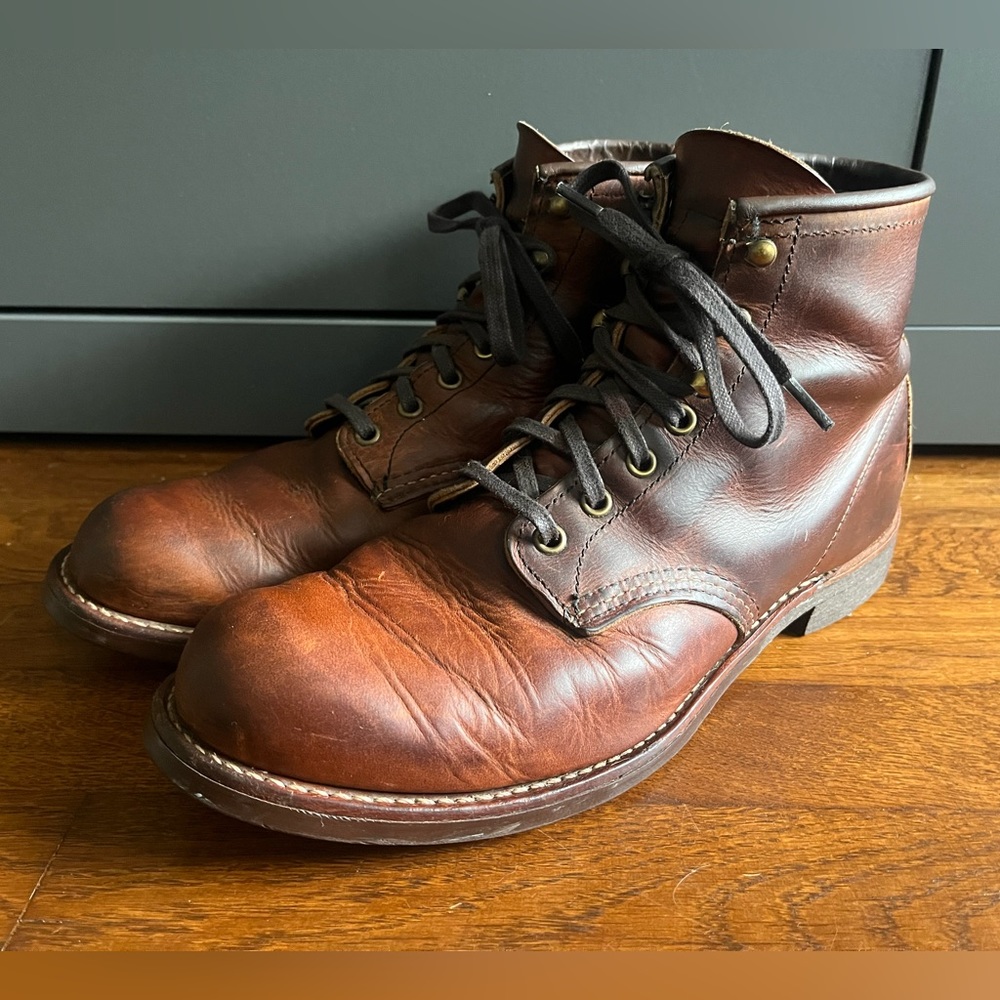 Red Wing Shoes #3343 Heritage Blacksmith Farm Work Leather Men’s Boots Size 9.5